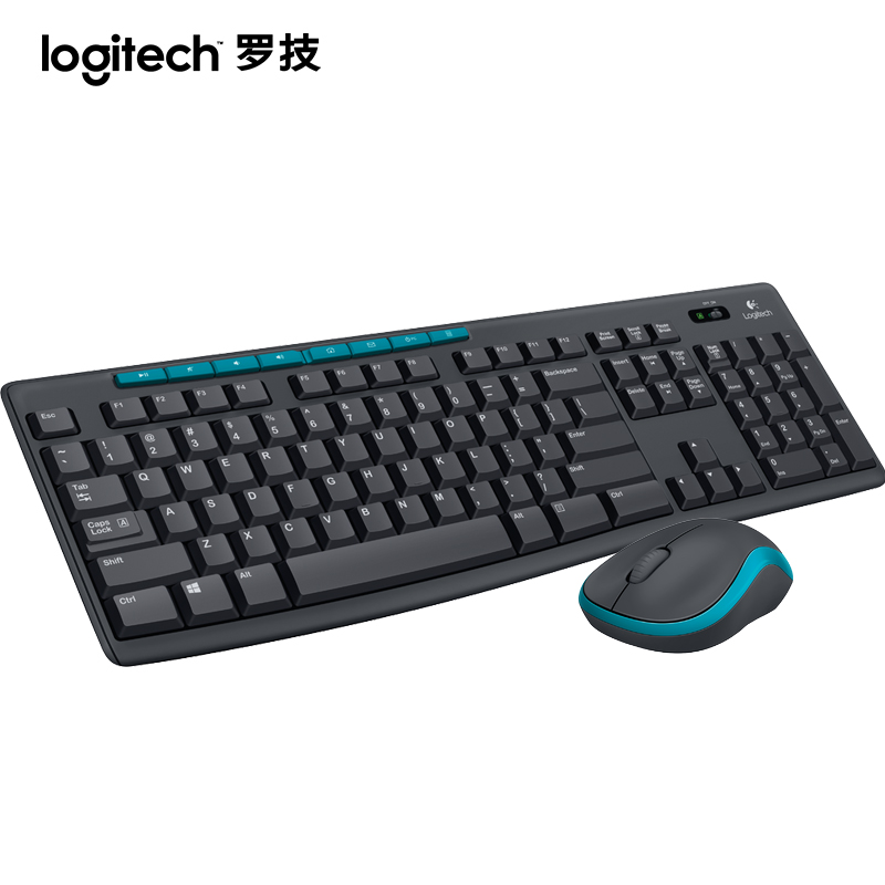 Logitech MK275 USB Wireless Keyboard Mouse Combo Waterpr