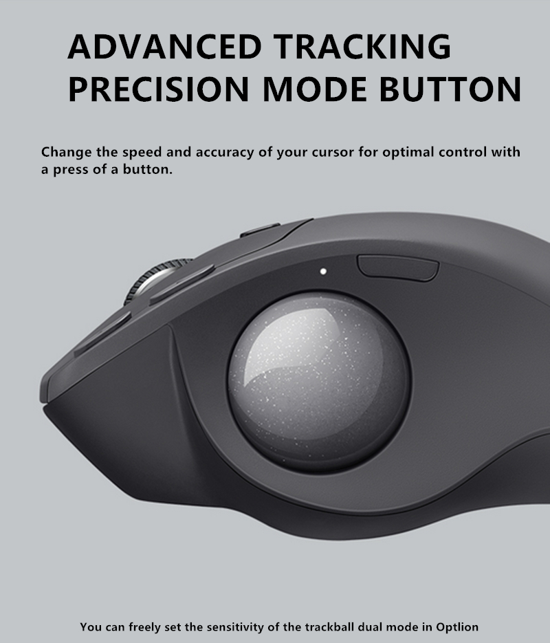 Logitech MX ERGO Wireless Trackball Mouse 2.4G wireless 