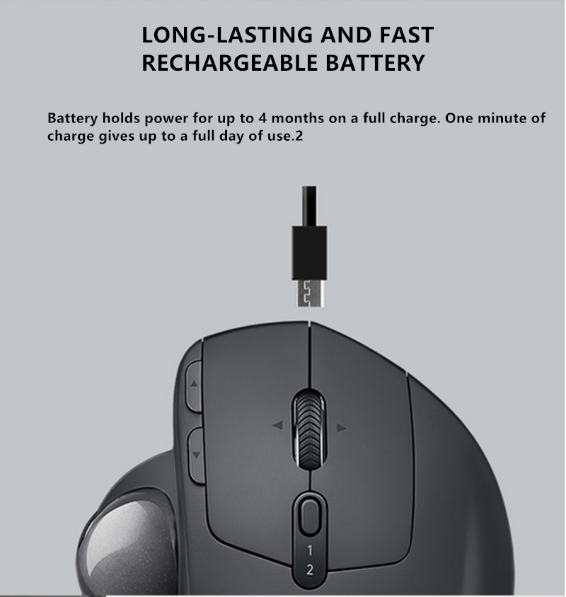 Logitech MX ERGO Wireless Trackball Mouse 2.4G wireless 