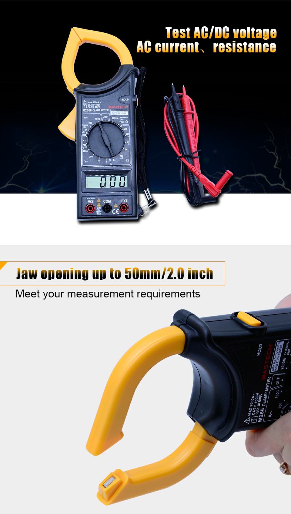 M266C Digital Clamp Meter