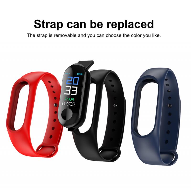 M3 Bluetooth Watch Wristband Fitness Tracker 