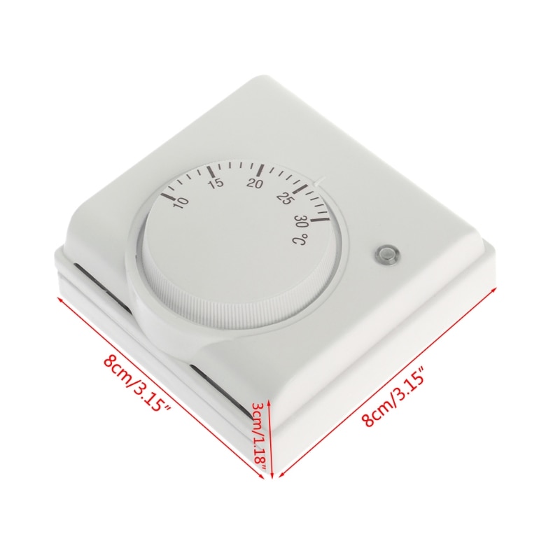 220V 6A Mechanical Room Thermostat Temperature Controlle