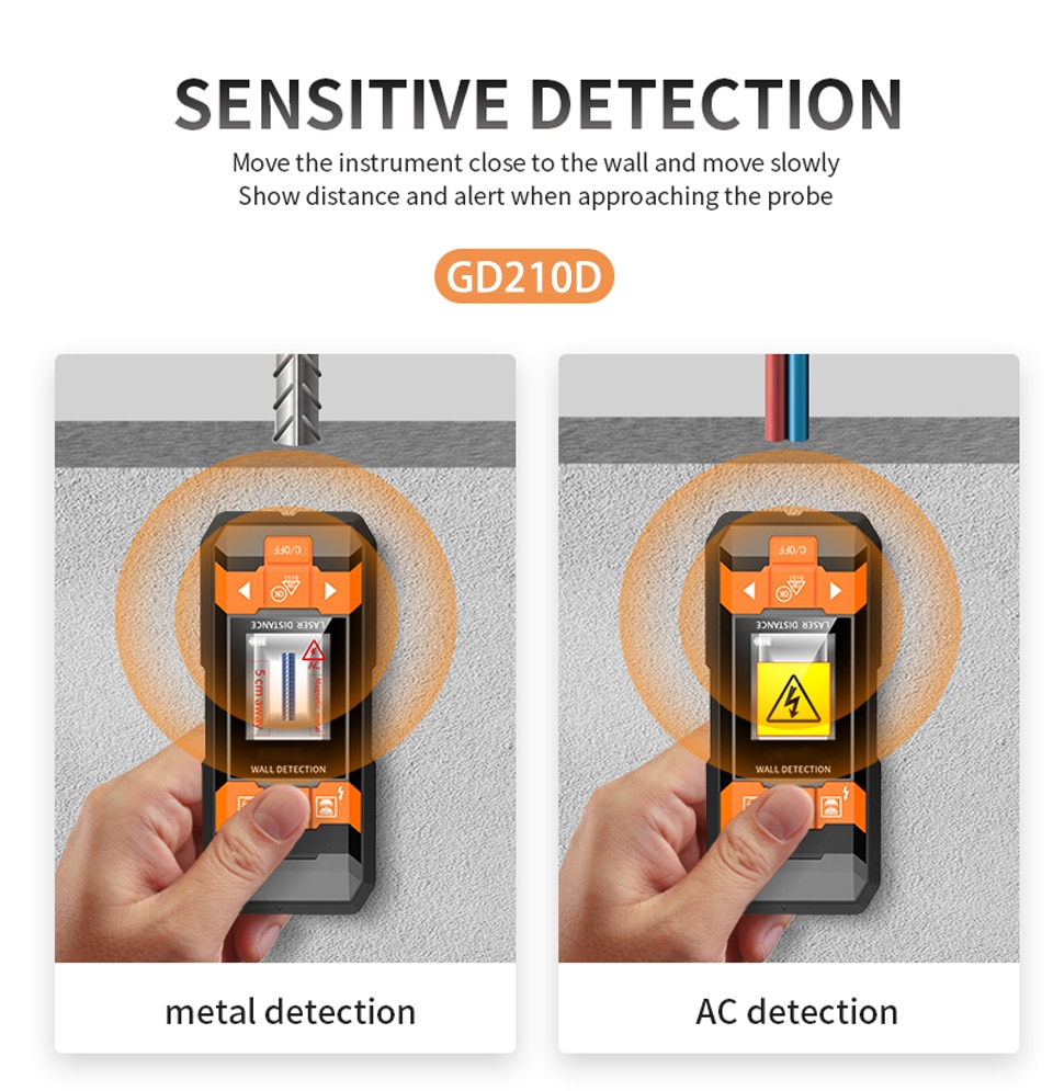 Metal Detector Wiring Detector Laser Distance Meter