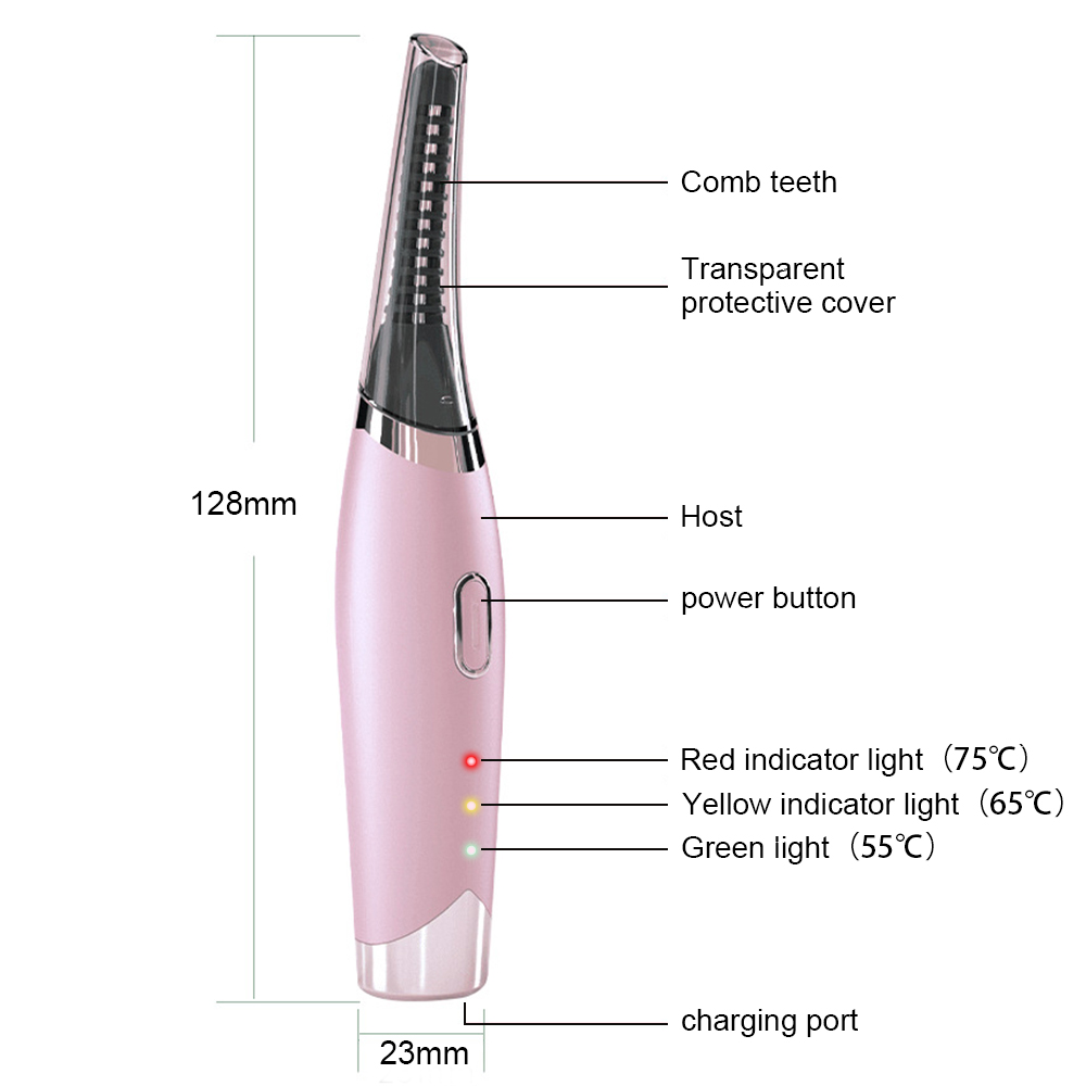 Mini Electric Heated Eyelash Curler