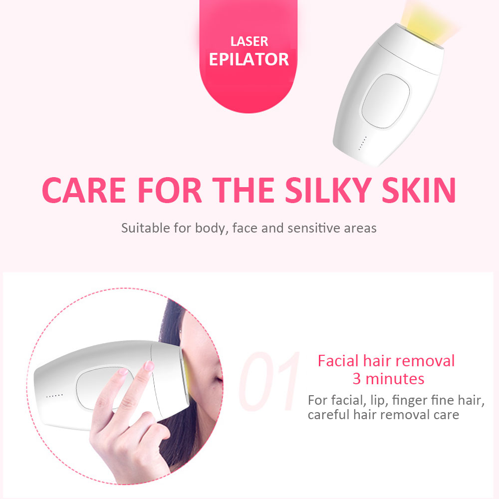 Mini Handheld IPL Laser Epilator 