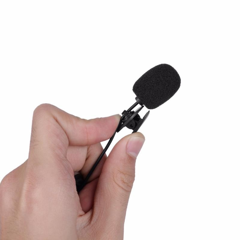 Mini Portable Clip-on Microphone Condenser 