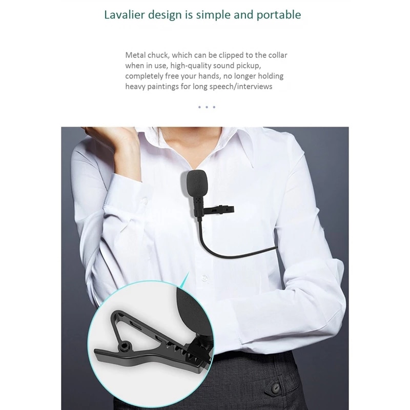 Mini Portable Type C Lavalier