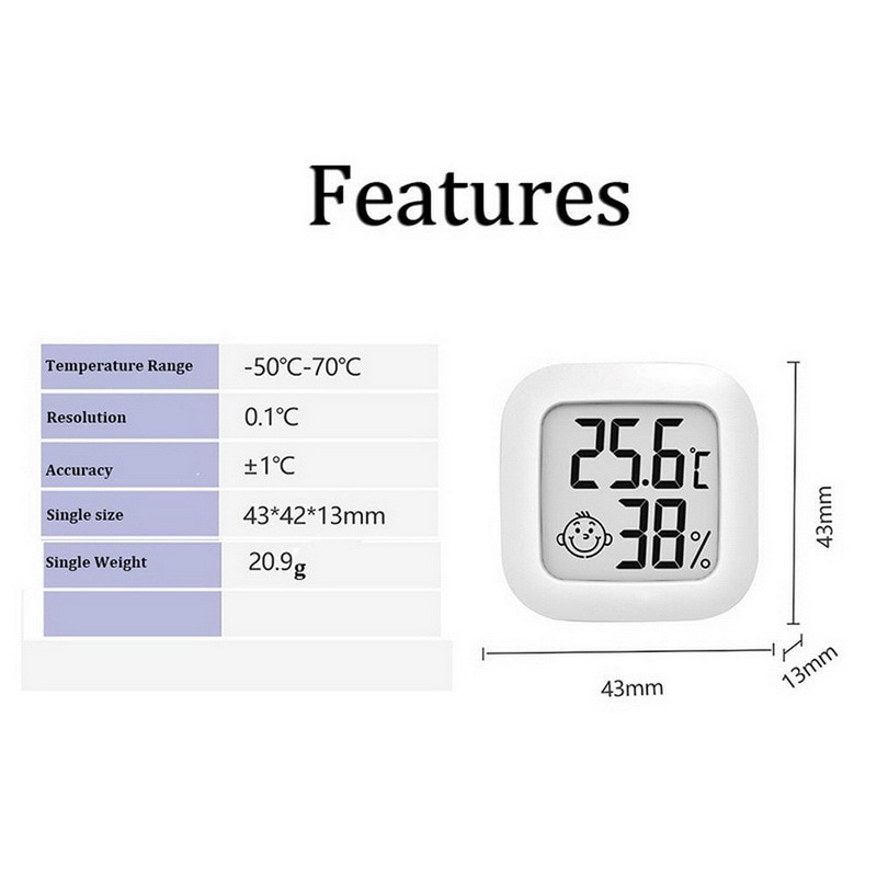 Mini Room Thermometer