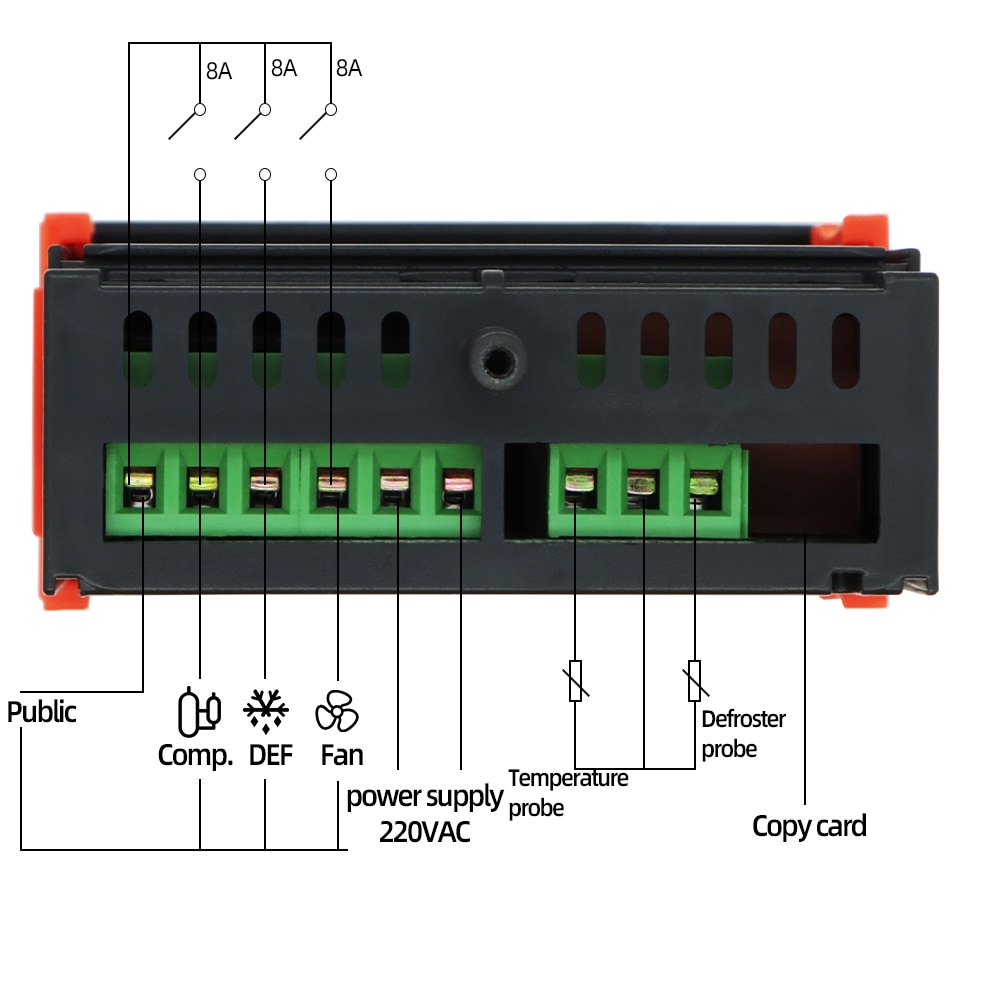 ETC-3000 Mini Temperature Controller Refrigerator 