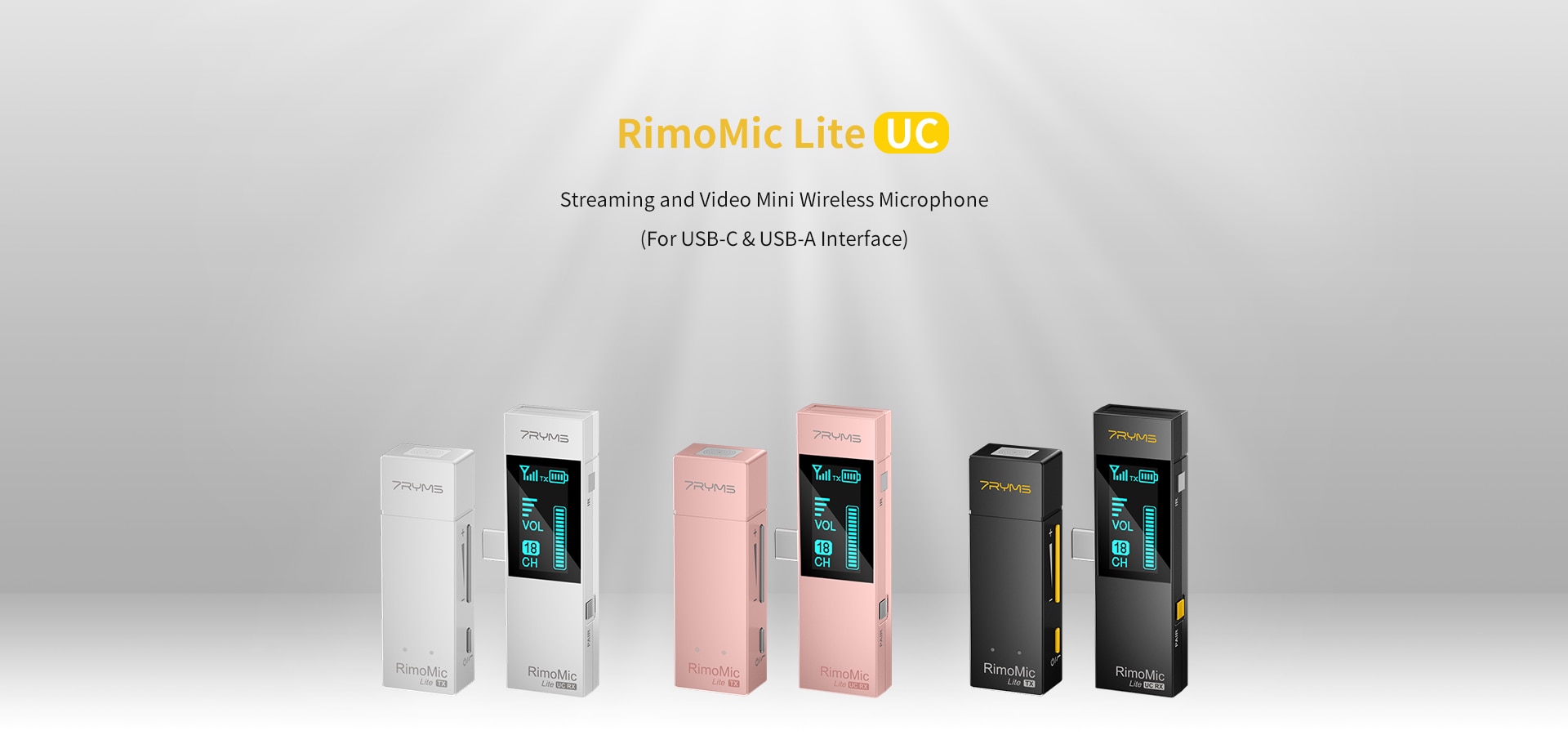 RimoMic Lite UC Mini Wireless Microphone 