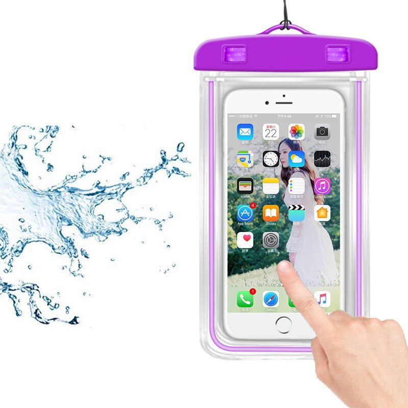 Mobile phone Case waterproof bag Swimming Bag Underwater
