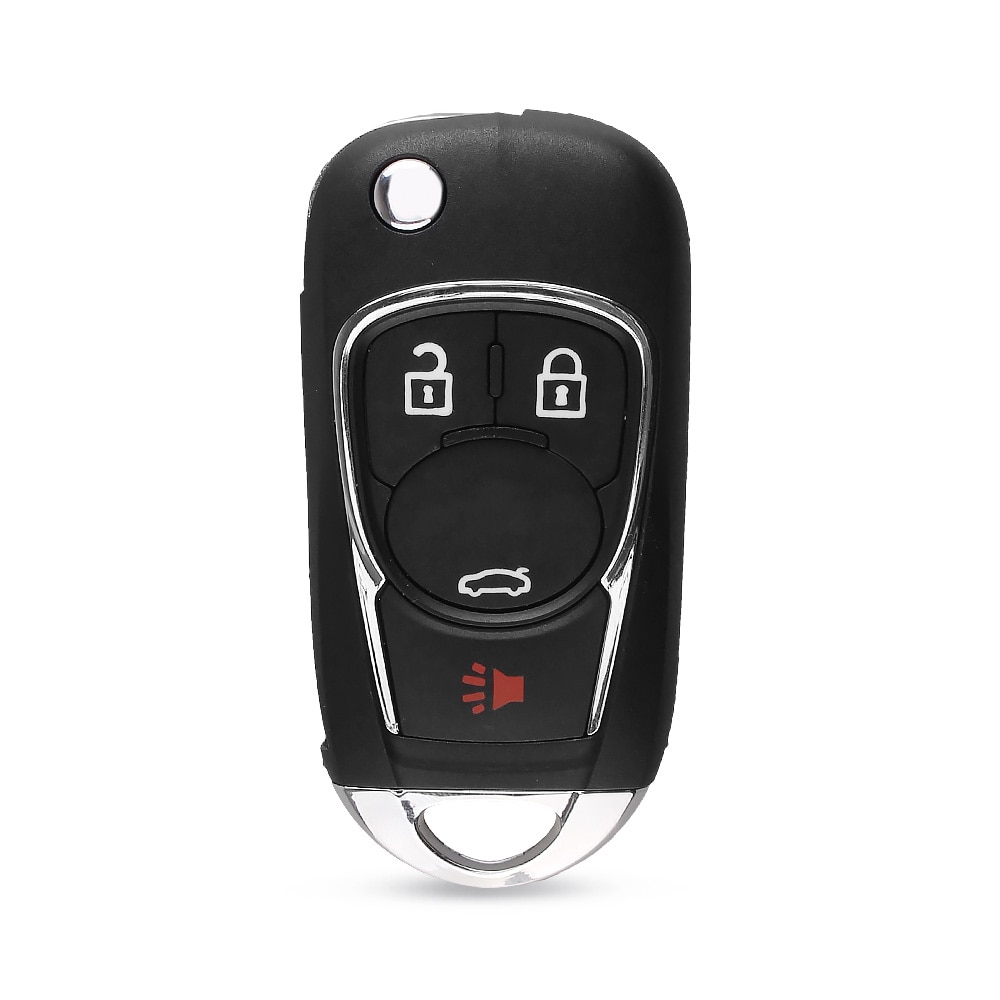 Modified Remote 2/4 Buttons Folding Flip Car Key Cover 