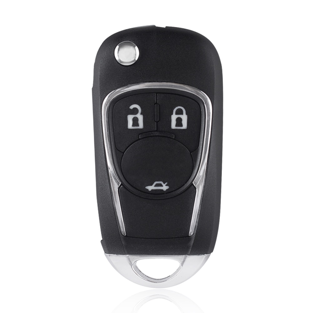 Modified Remote 2/4 Buttons Folding Flip Car Key Cover 