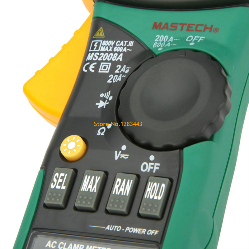 MS2008A Digital AC Clamp Meter