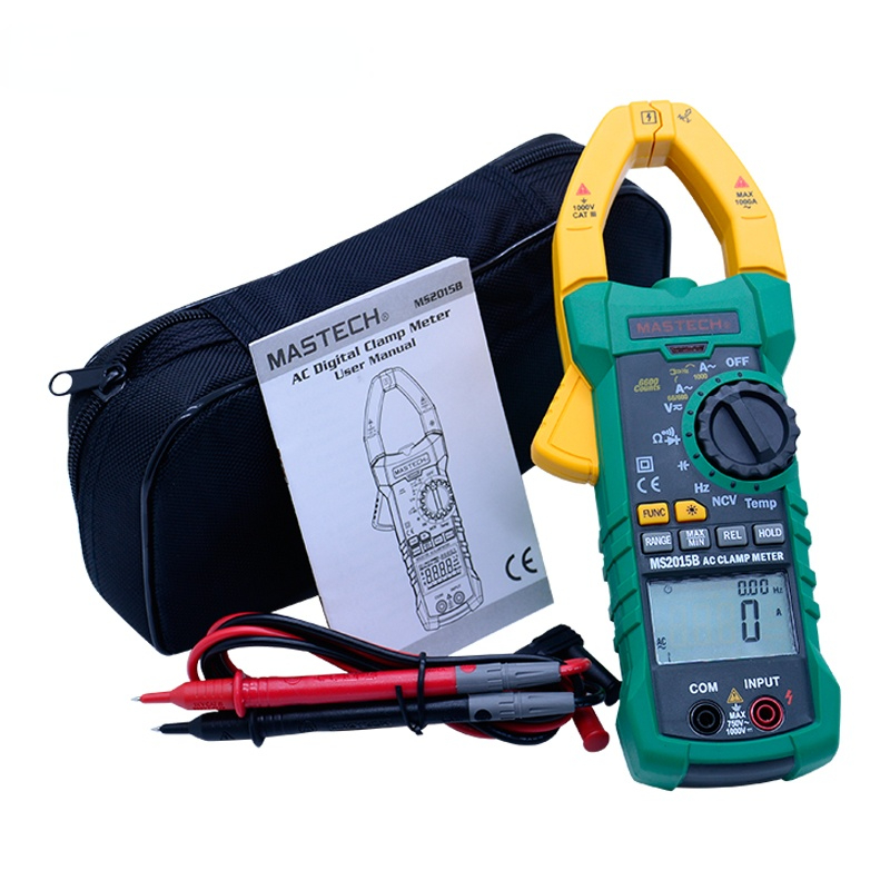 MS2015B Auto Range 6000 Counts Digital Clamp Multimeter