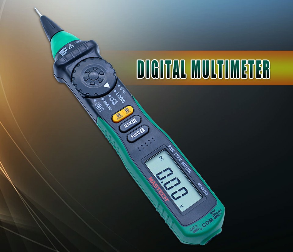 MS8211D Auto Range Digital Multimeter Pen-Type Meter