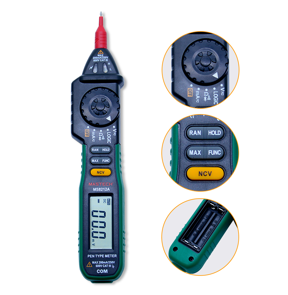 MS8212A Pen type Digital Multimeter