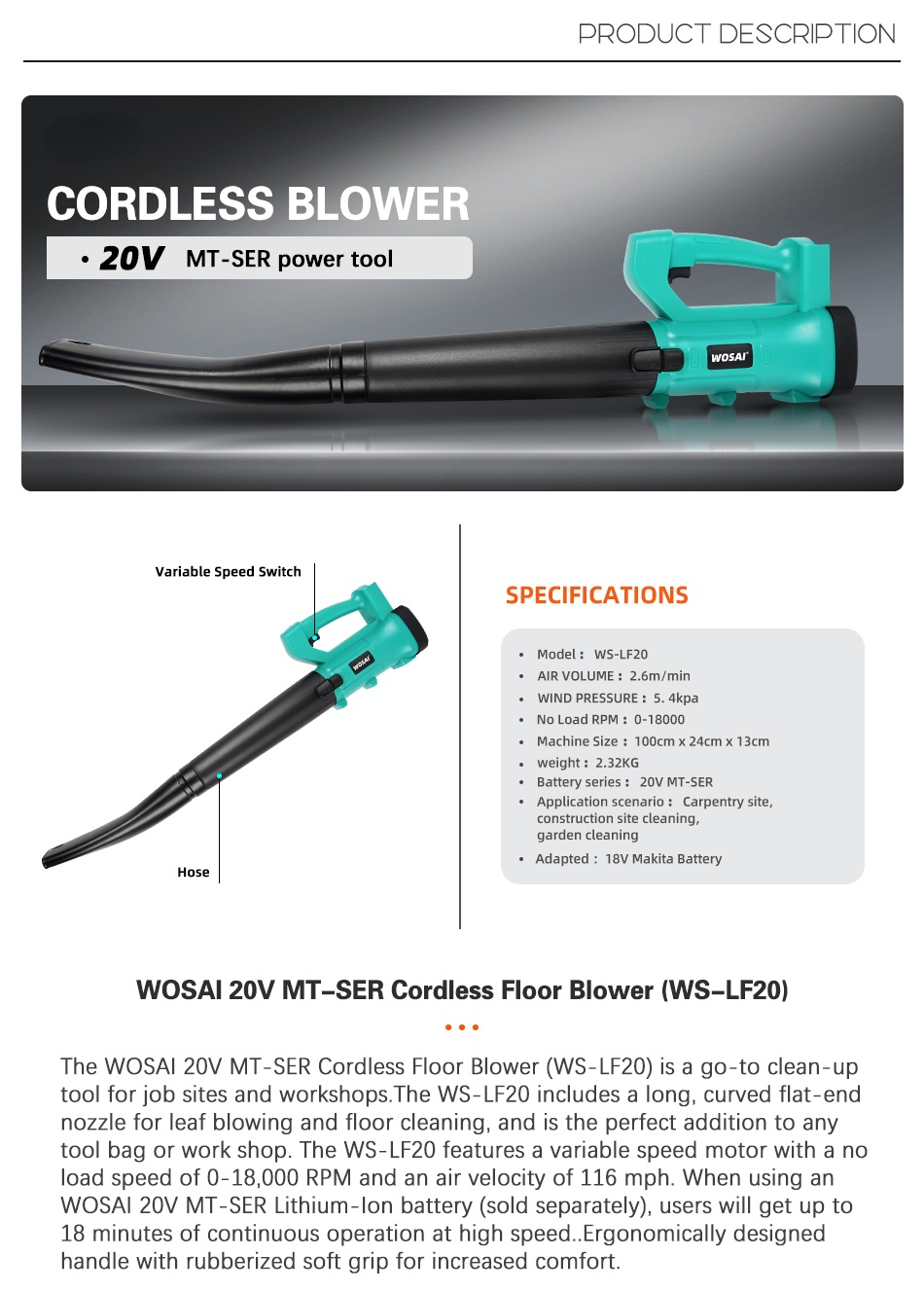 MT-Series Leaf Blower