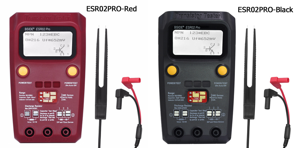 Multi-purpose Transistor ESR/SMD Tester