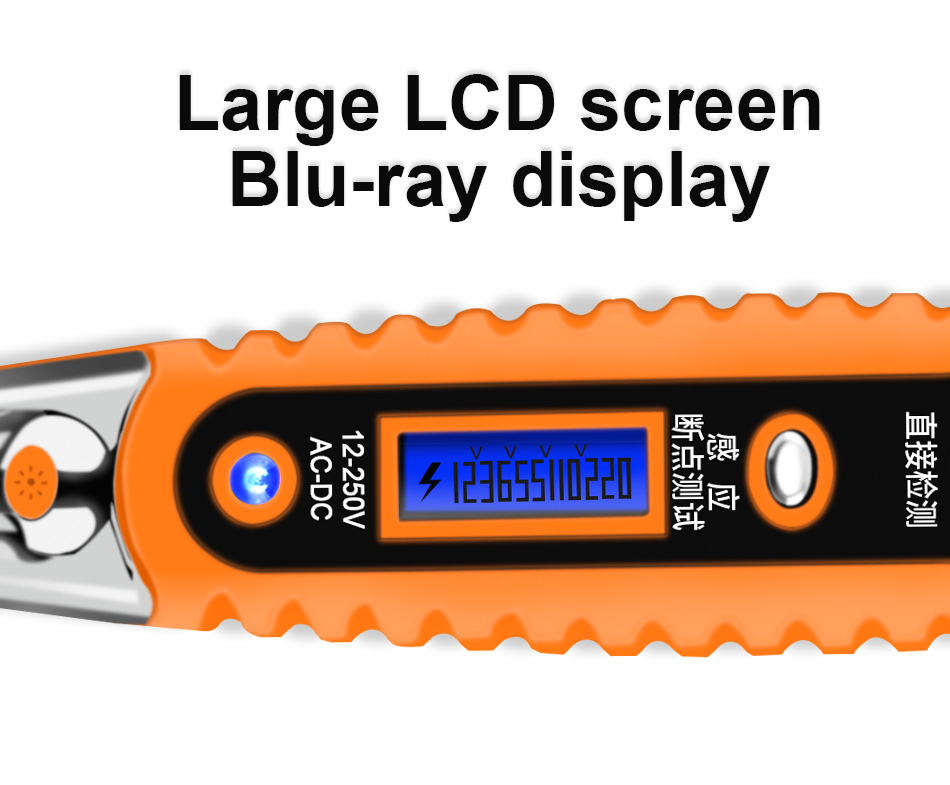 MultiDigital  Test Pencil AC DC 12-250V Tester