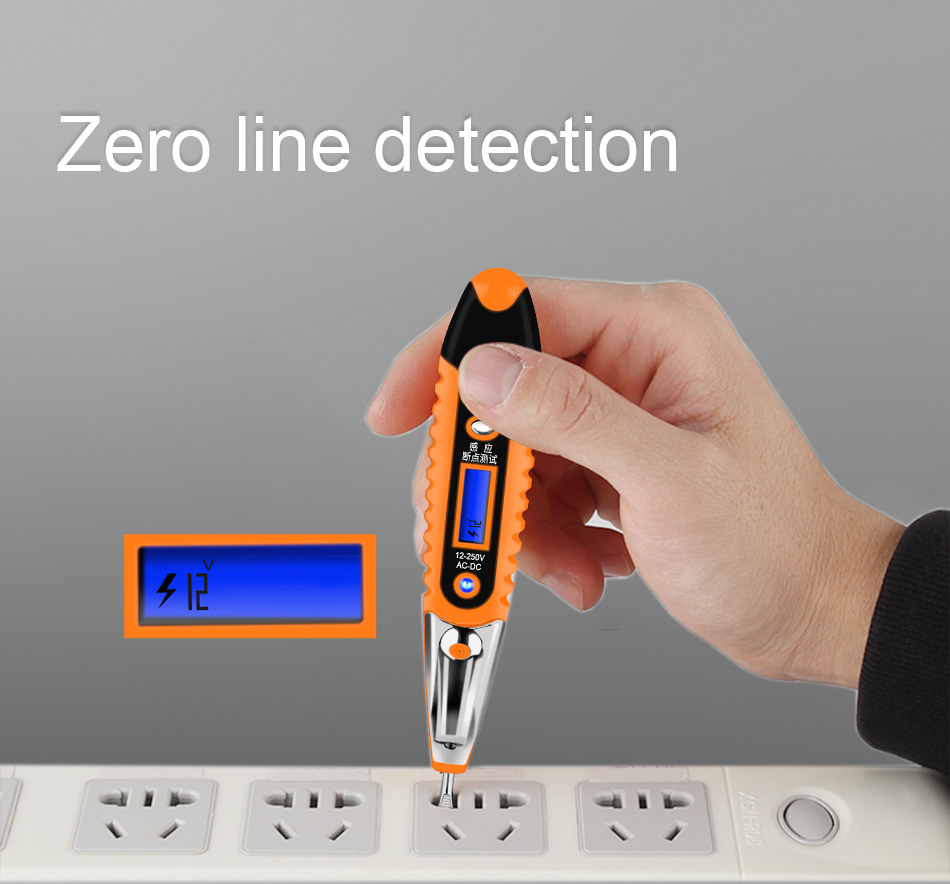 MultiDigital  Test Pencil AC DC 12-250V Tester