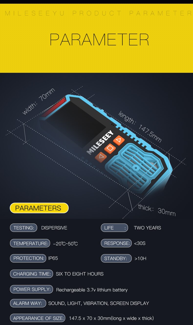 BH-80 Multifunctional gas detector 