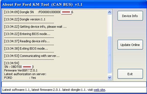device infor