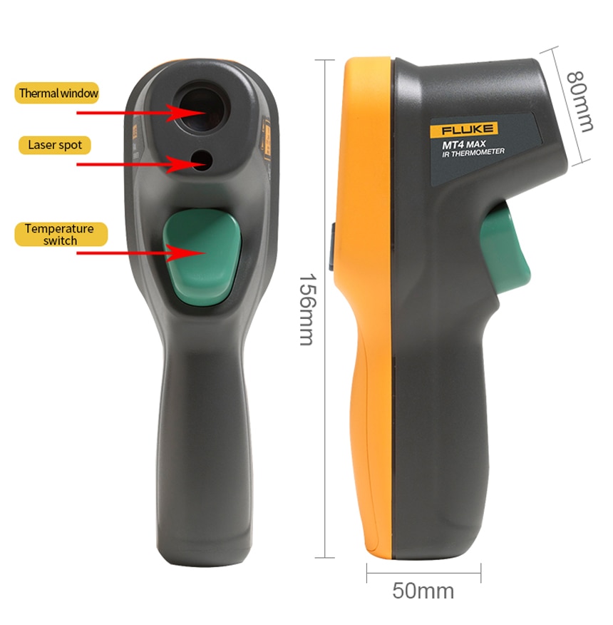 FLUKE-62 MAX 59 MT4 MAX Infrared Thermometer