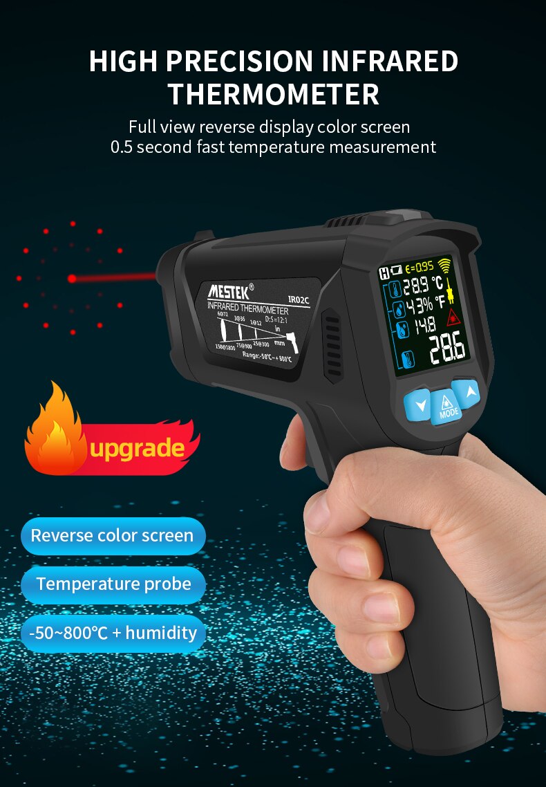 IR02C Non-Contact Infrared Thermometer