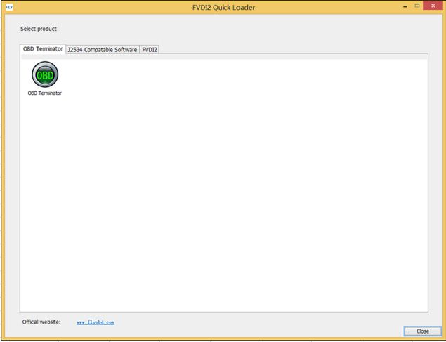 OBD Terminator Software Quick Loader
