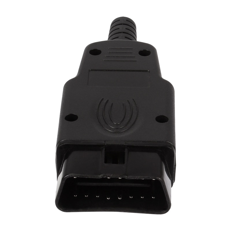 Car Accessories OBD2 16Pin Male Female Connector 