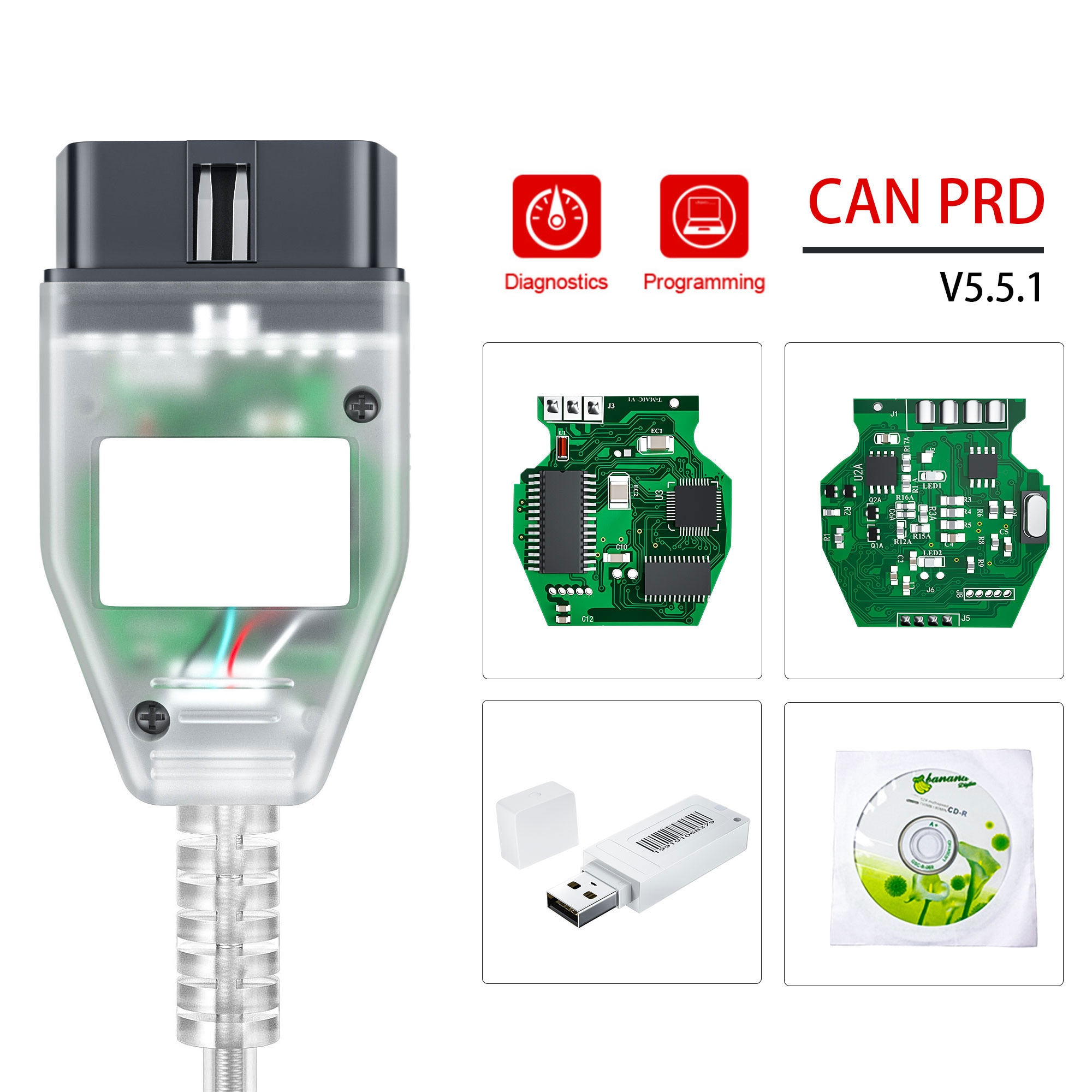 OBD2 Diagnostic Cable 