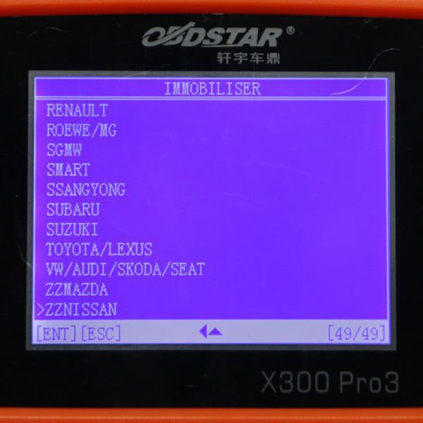 OBDSTAR X300 PRO 3 Software