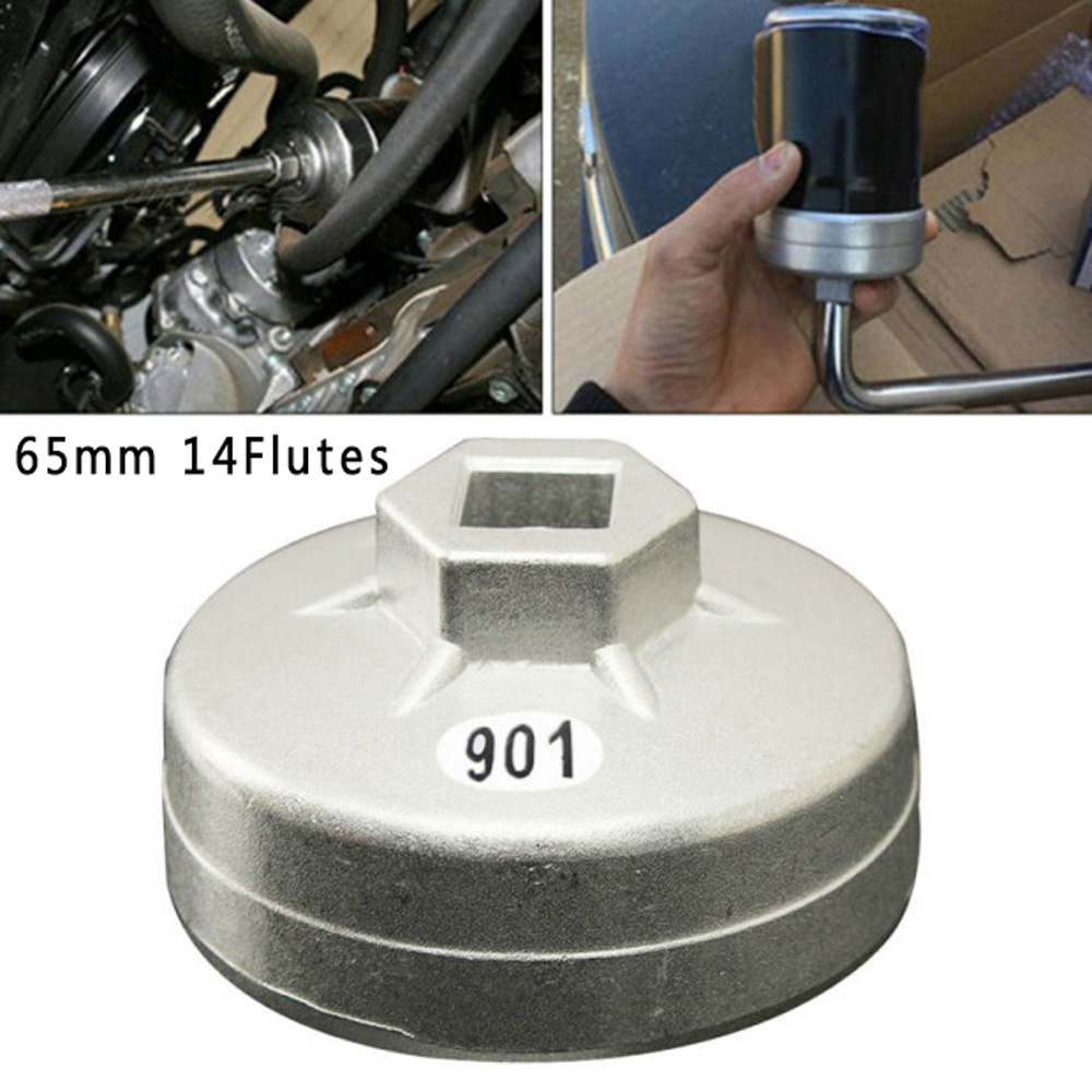 74mm 14 Flute Aluminum Oil Filter 