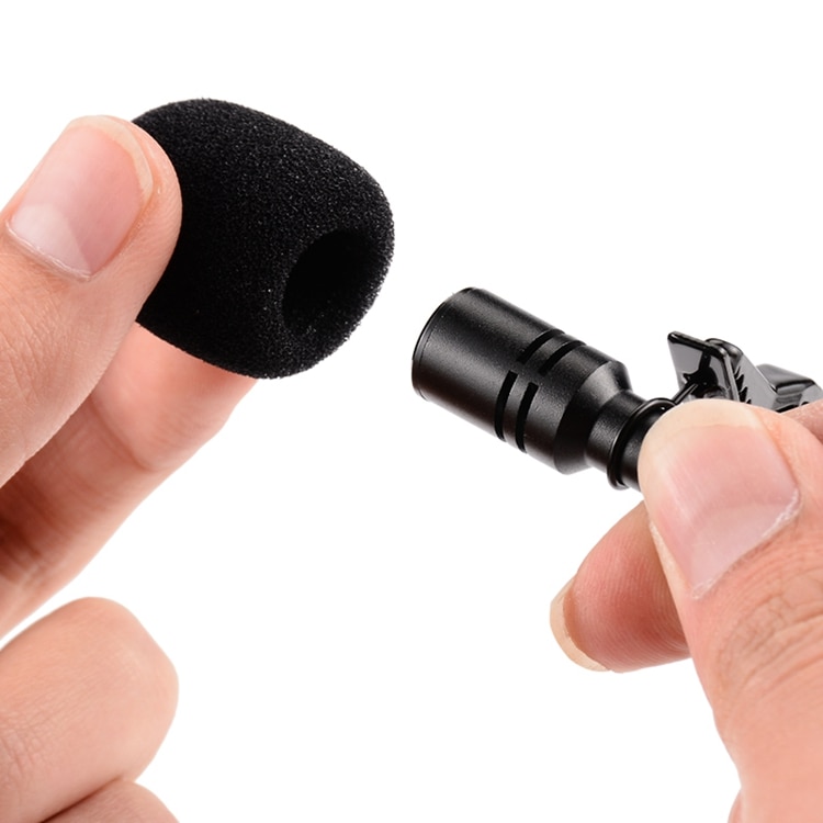 Omnidirectional Metal Microphone 3.5mm Jack Lavalier 