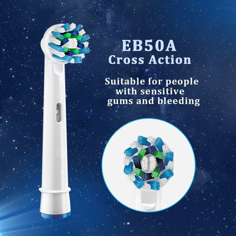 Oral B Electric Toothbrush Heads Replaceable Brush Heads