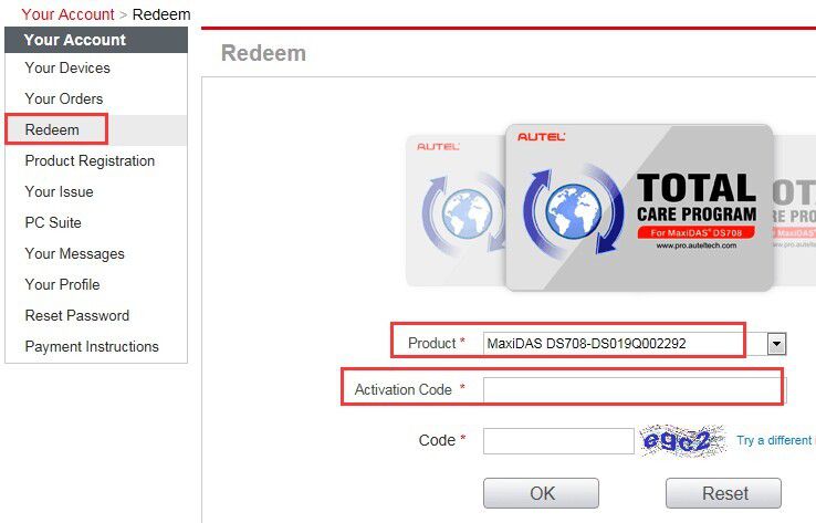 Popular Original Autel MaxiDAS® DS708 Update Service (fo