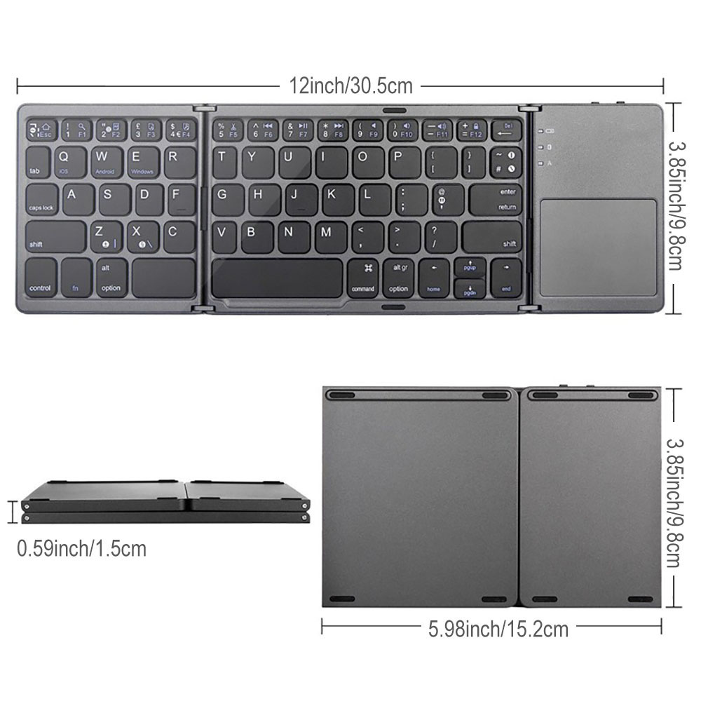 Original Mini Folding Bluetooth 3.0 Keyboard 