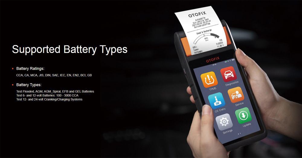 OTOFIX BT1 Professional Battery Tester 
