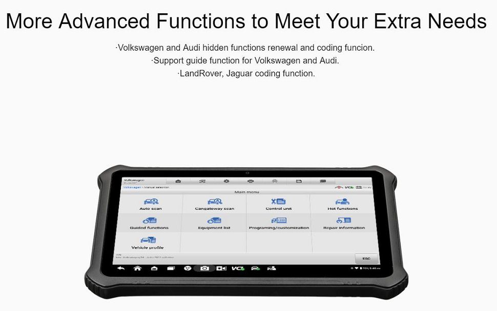 OTOFIX D1 Plus Professional Diagnostic Tool 36+ Service Functions Read/Erase Codes View Live Data Active Test