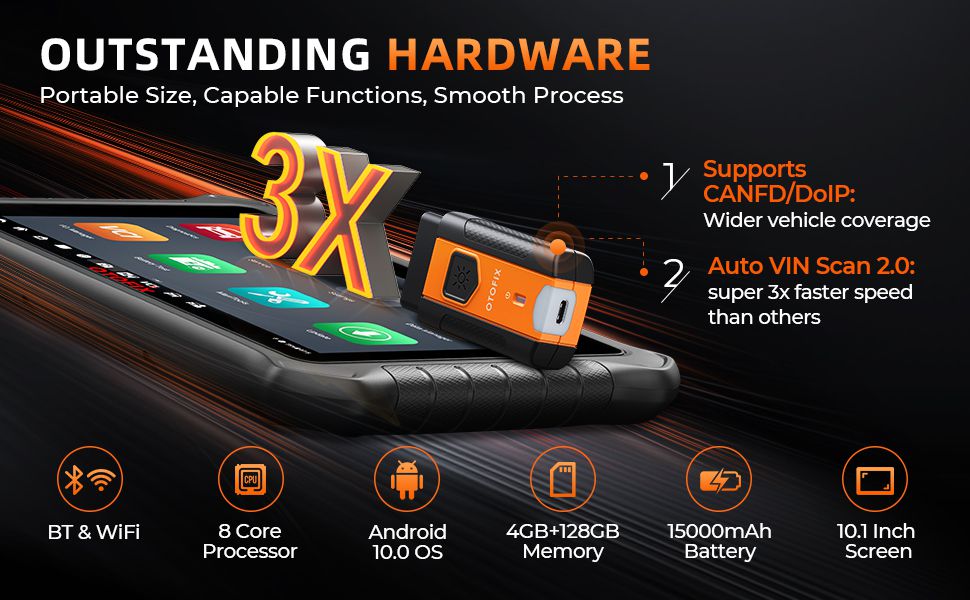 OTOFIX D1 PRO Diagnostic Scanner For All Cars, Top Cost-effective Diagnostic Tool