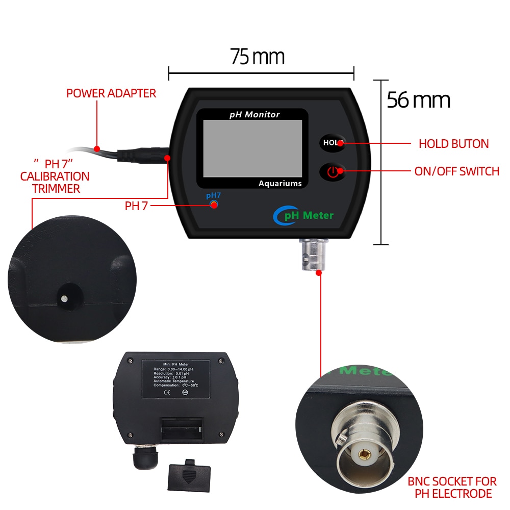 PH-990 Multi-parameter Online pH Meter