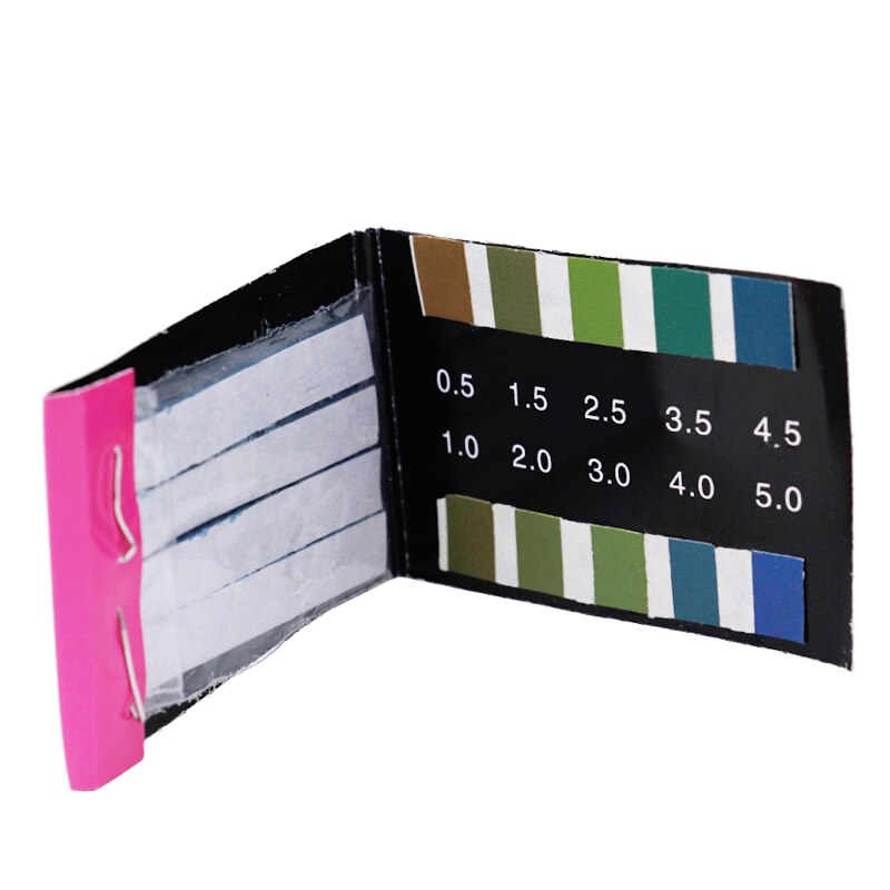 80 Strips short-range PH Alkaline Acid 0.5-5.0 indicator