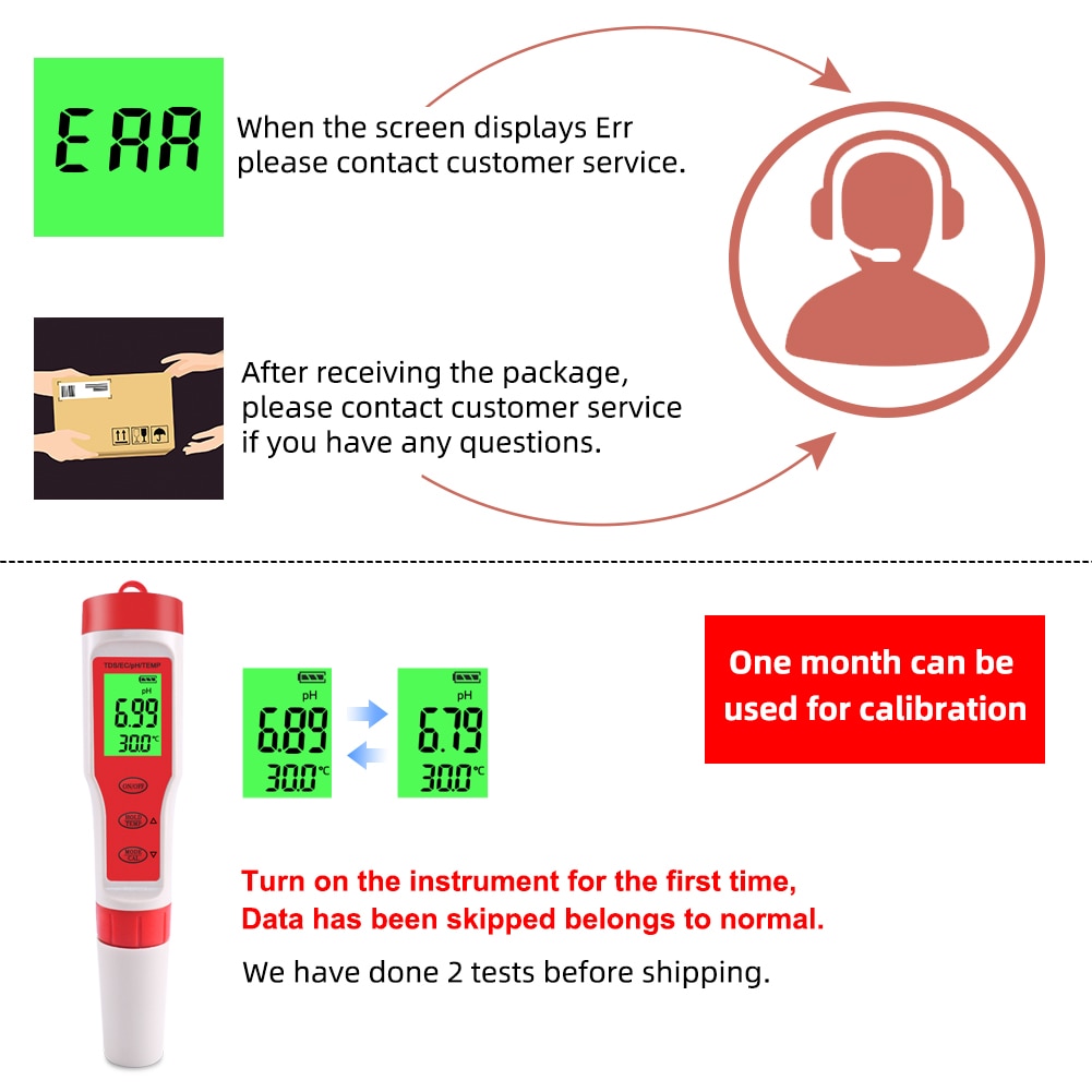 New TDS PH Meter