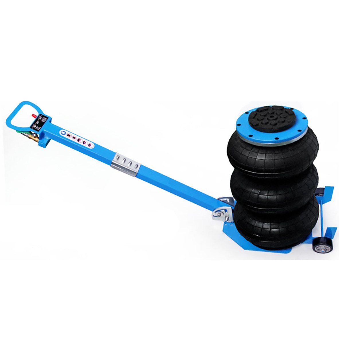 New Arrival 3 Tons/6600lbs Folding Triple Air Bag Jack P