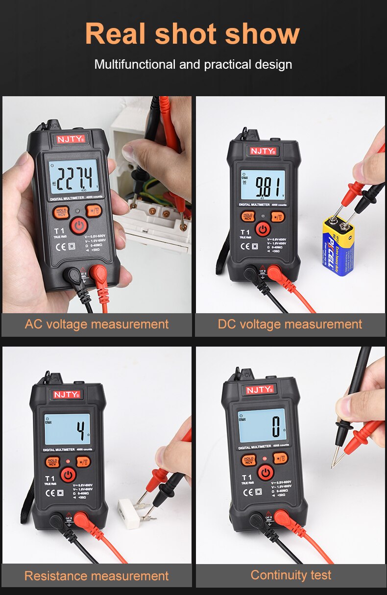 T1 Pocket Smart Digital Multimeter