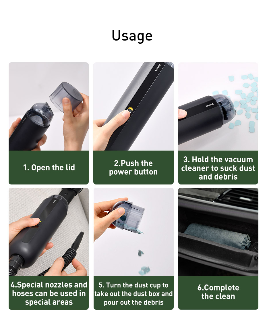 Portable Car Vacuum Cleaner 