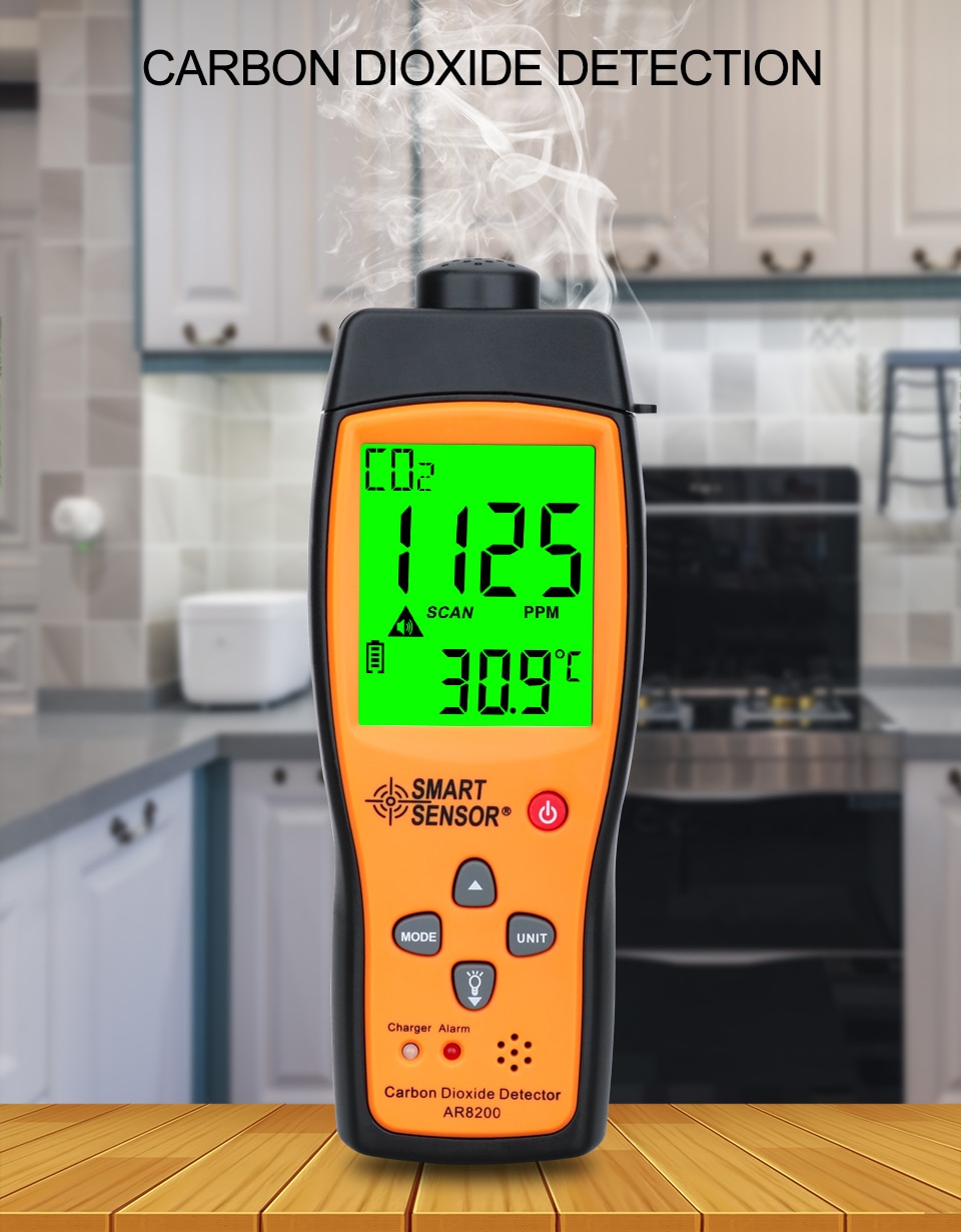 AR8200 Professional Carbon Dioxide Detector CO2 Meter