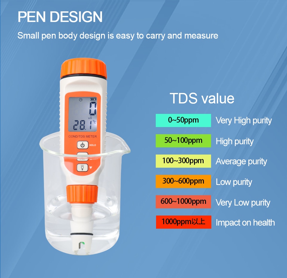 AR8011 Professional Water Quality Tester