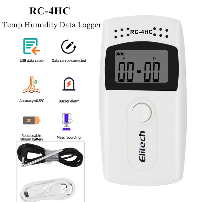 RC-4HC Temperature Humidity Data Logger 